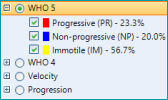 Criteria selection - SCA® Motility and concentration Criteria selection - SCA® Motility and concentration
