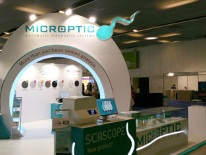 Microptic's booth