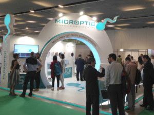 Microptic's booth